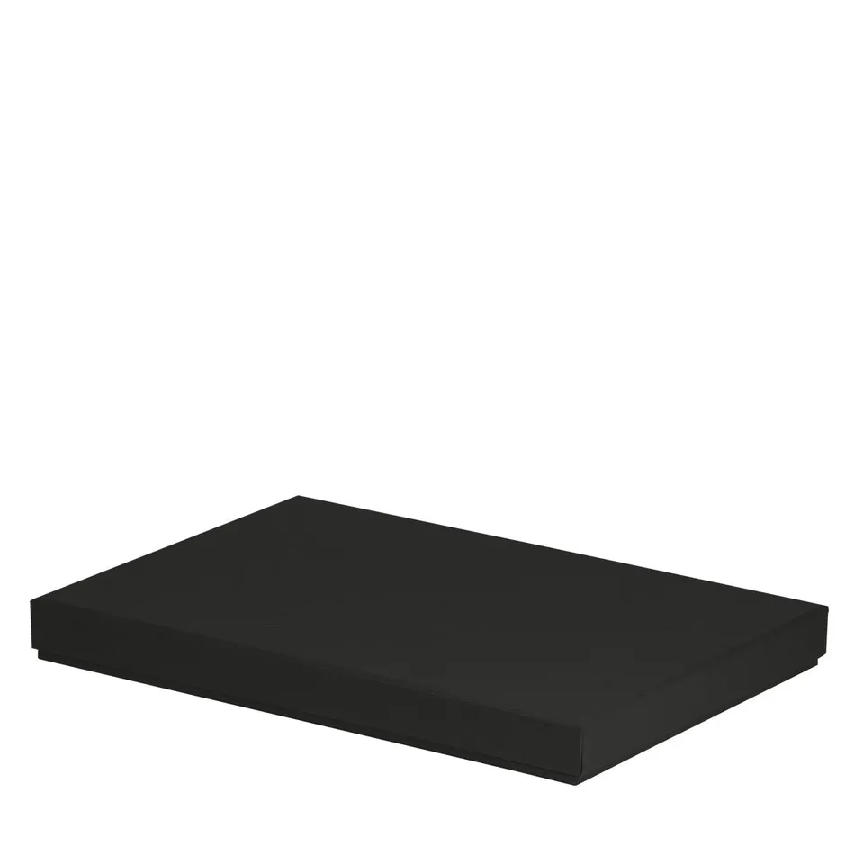 r-ssler-s-o-h-o-box-flach-a4-mit-deckel-aufbewahrungsbox-schwarz image 1
