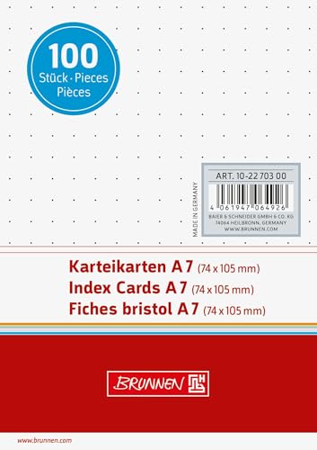 brunnen-karteikarten-a7-dotted-wei-100-st-ck image 8