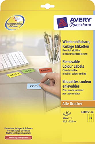avery-zweckform-l6035-20-gelbe-etiketten-63-5-x-33-9-mm-480-st-ck image 2