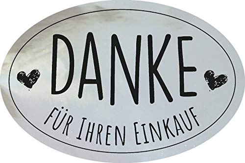 avery-zweckform-3844-danke-f-r-ihren-einkauf-aufkleber-oval-38x58-mm-silber-schw image 7