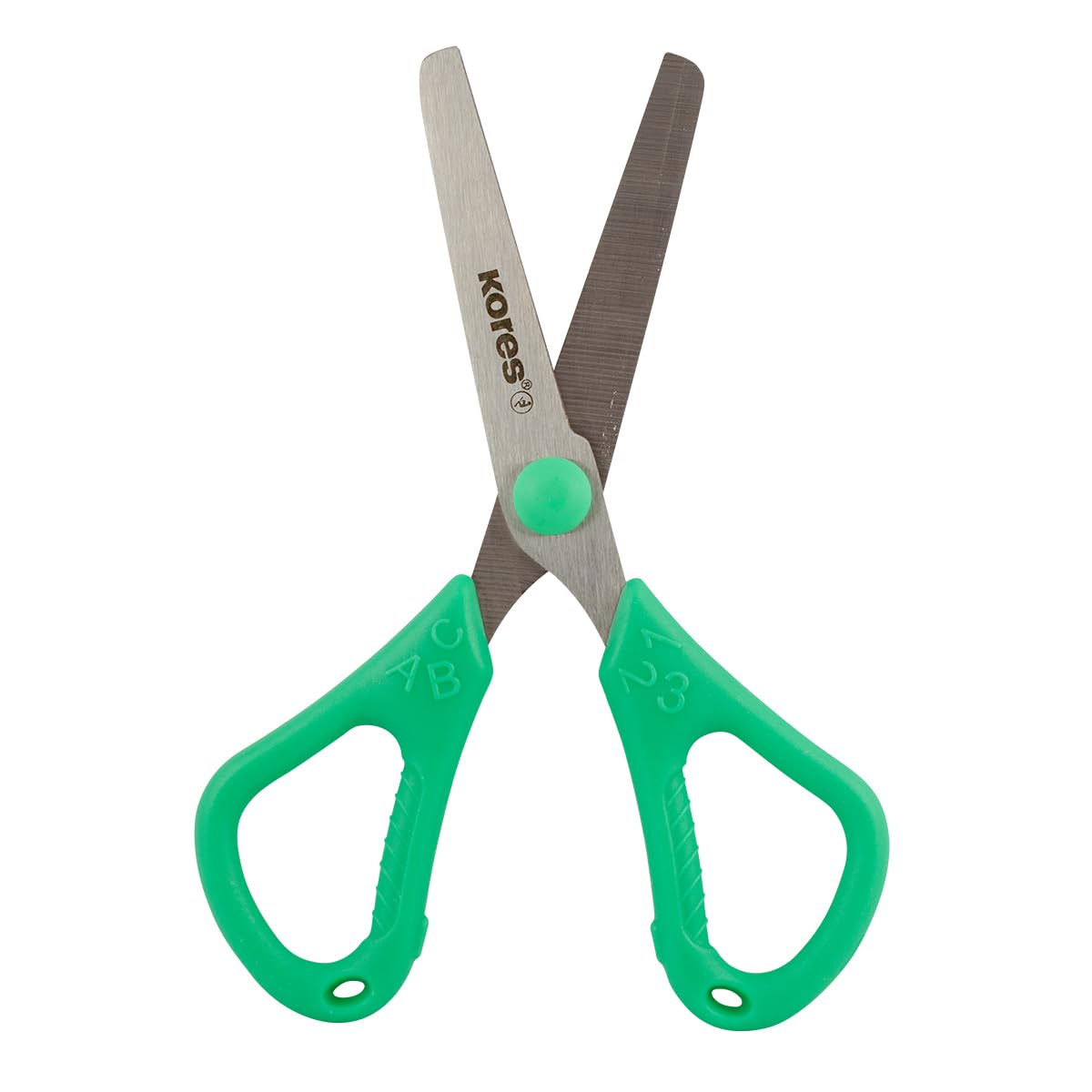 kores-abc-kinderbastelschere-12-cm-abgerundete-schere-f-r-rechts-und-linksh-nder image 2