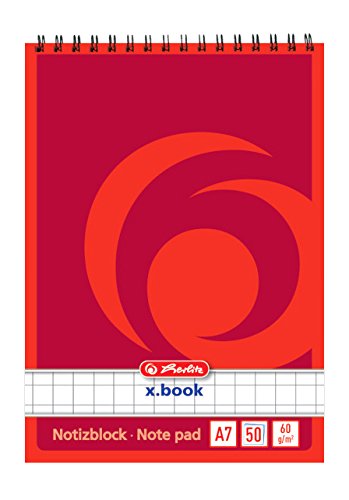 herlitz-x-book-spiral-notizblock-a7-kariert-ohne-rand-4-st-ck image 5