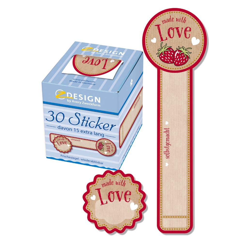 avery-zweckform-56880-frischesiegel-made-with-love-30-sticker-auf-rolle image 4