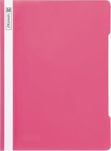 brunnen-schnellhefter-a4-folie-eosin-rosa-mit-klarsichtdeckel image 3