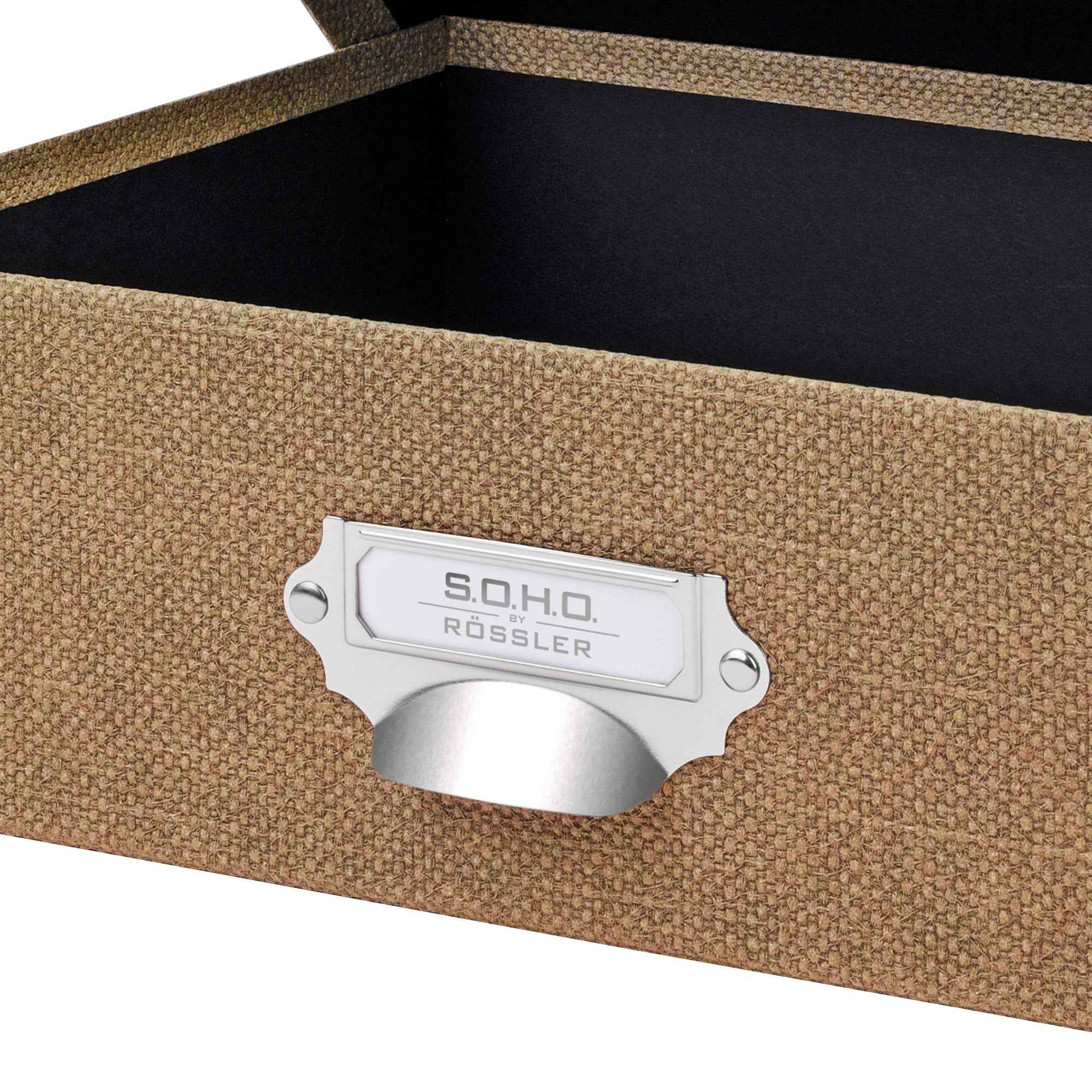 r-ssler-s-o-h-o-aufbewahrungsbox-mit-deckel-a4-haselnuss-braun image 3