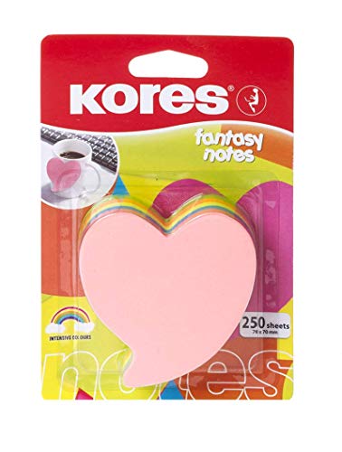 kores-fantasy-haftnotizen-herzform-70x70-mm-250-blatt-5-farben image 5