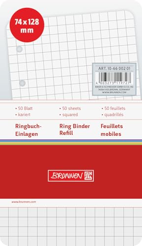 brunnen-106600201-ringbucheinlagen-7-4-x-12-8-cm-kariert-50-blatt image 6
