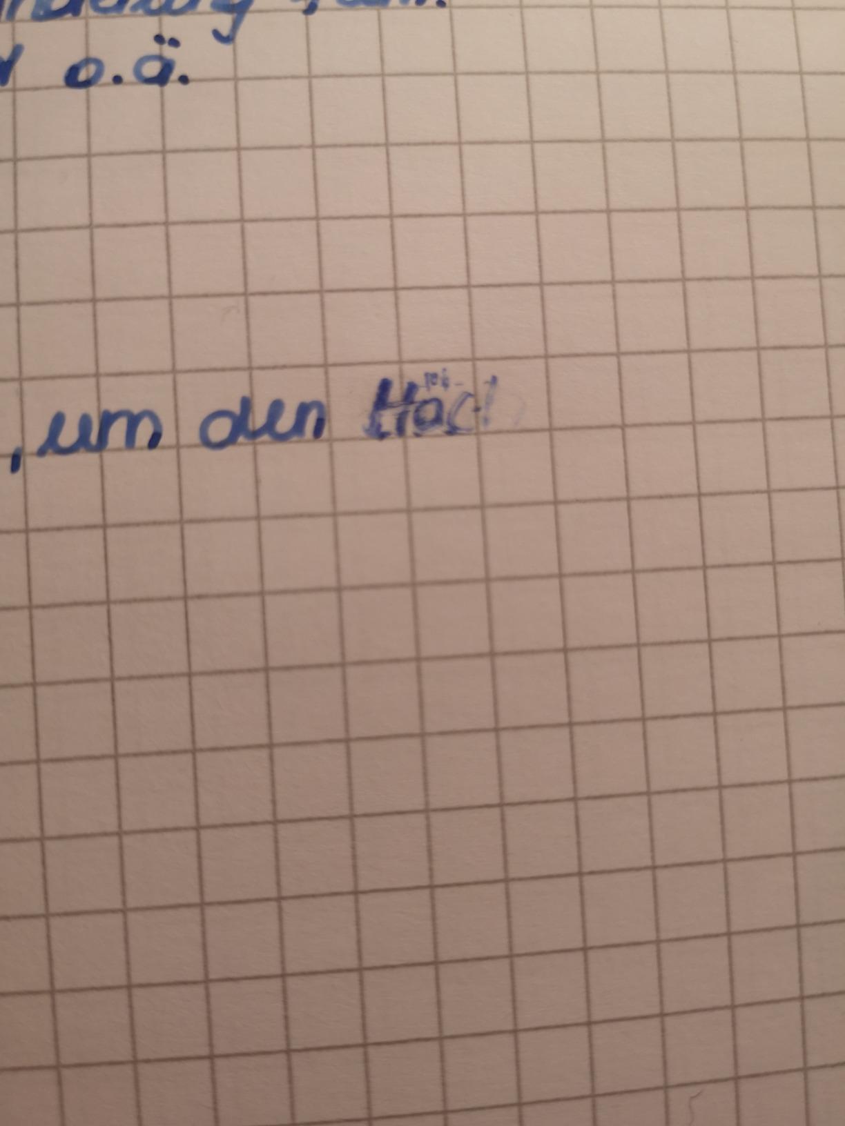 Trocknet schnell aus