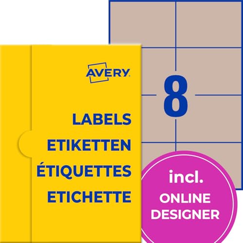 avery-zweckform-kraftpapier-etiketten-105x74-mm-80-recycling-aufkleber-naturbrau image 8