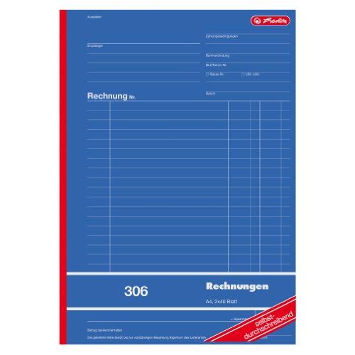 herlitz-306-rechnungsbuch-a4-2x40-blatt-selbstdurchschreibend image 5