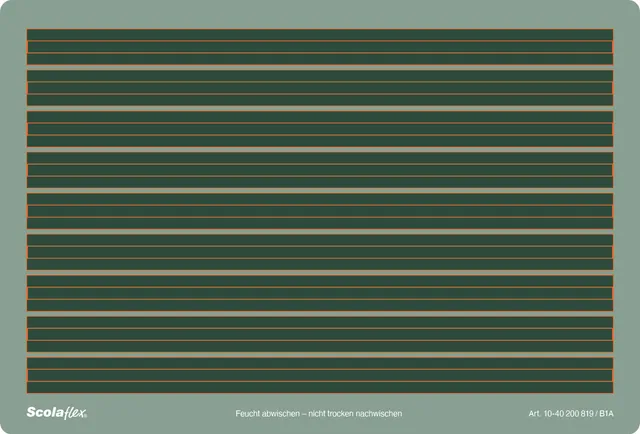 brunnen-schreibtafel-scolaflex-b1a-lin-1-gr-n-schreiblerntafel-265x180-mm image 1