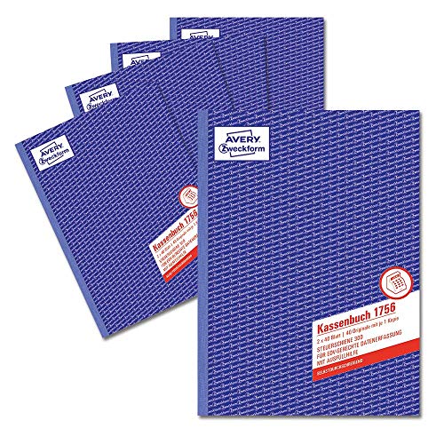 avery-zweckform-1756-5-kassenbuch-a4-2x40-blatt-selbstdurchschreibend-5er-pack image 8