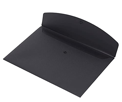 oxford-dokumententasche-a5-kunststoff-schwarz-mit-druckknopf-5-st-ck image 3