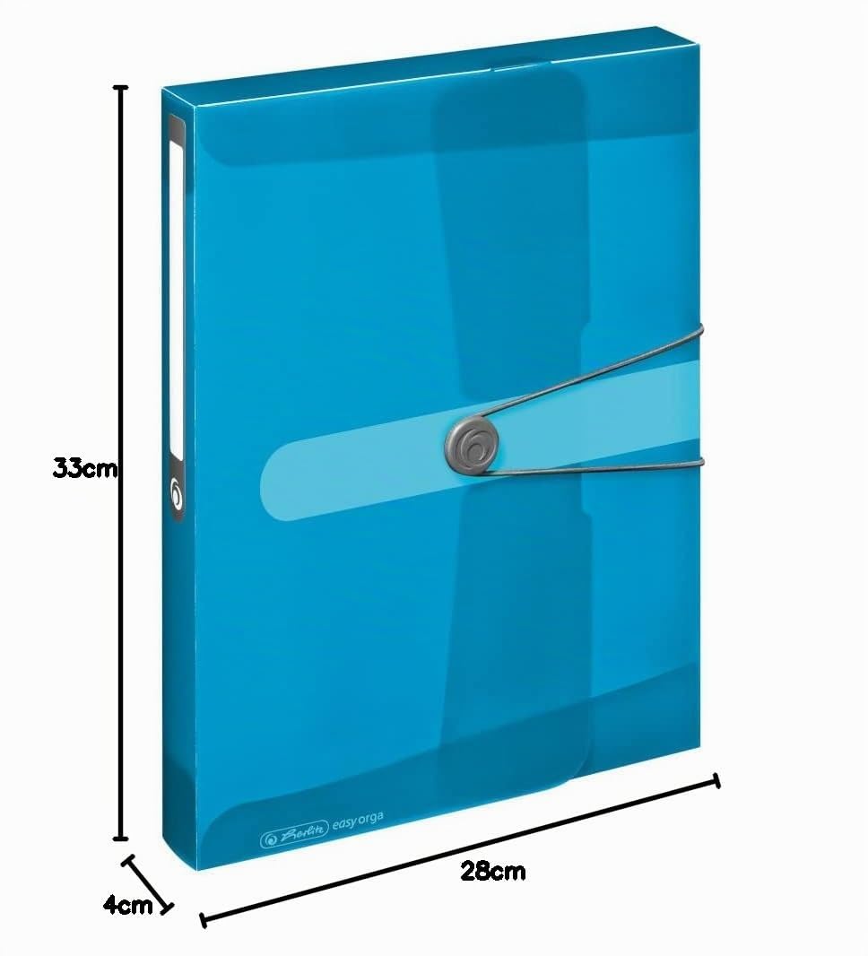 herlitz-sammelbox-a4-pp-4-cm-mit-r-ckenetikett-transparent-blau image 8