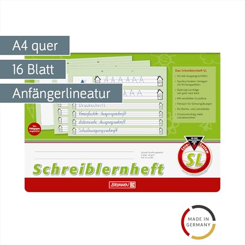 brunnen-schreiblernheft-sl-1044040-a4-quer-lineatur-sl-16-blatt image 6