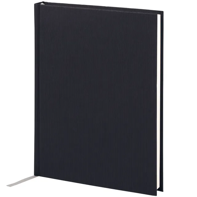 r-ssler-s-o-h-o-notizbuch-a5-hardcover-dotted-grid-schwarz-mit-leseb-ndchen image 1