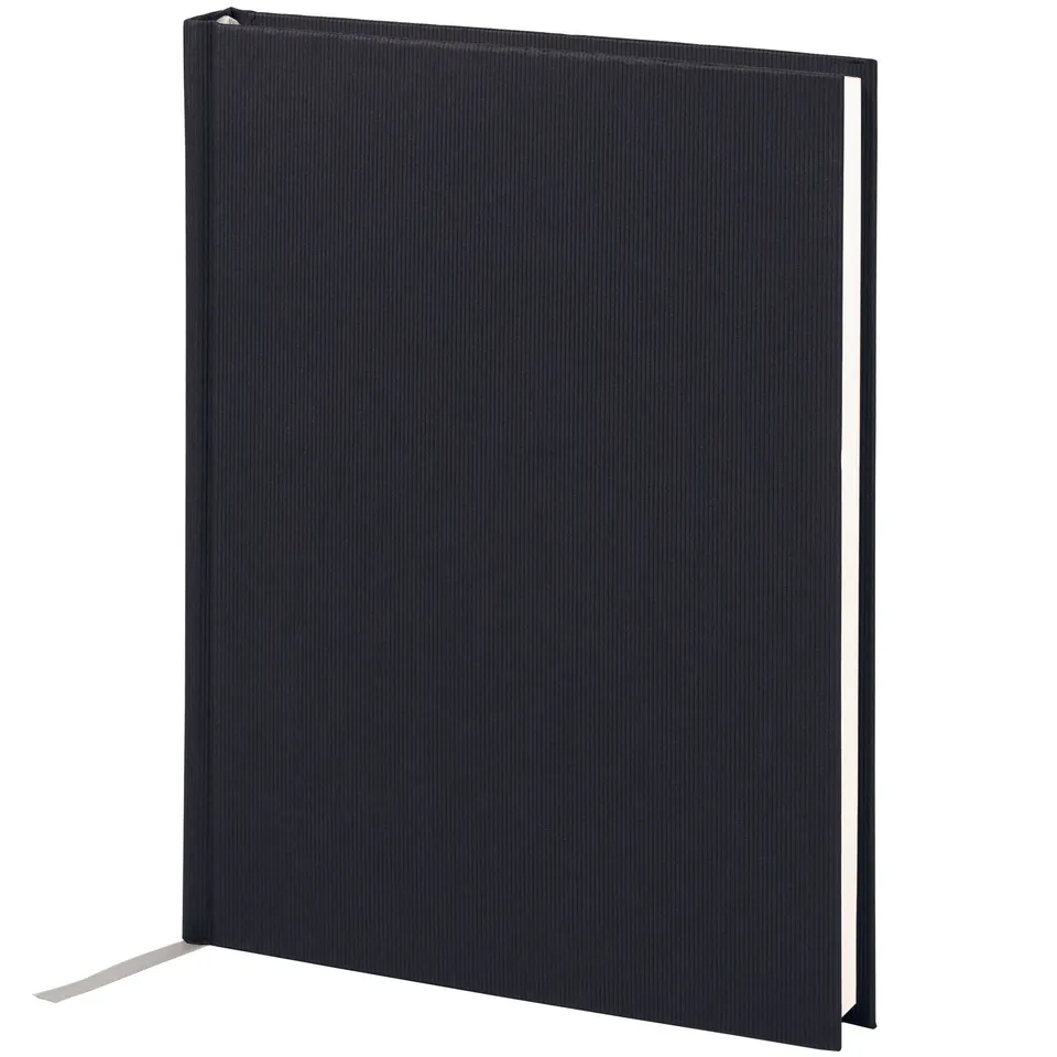 r-ssler-s-o-h-o-notizbuch-a5-hardcover-dotted-grid-schwarz-mit-leseb-ndchen image 1