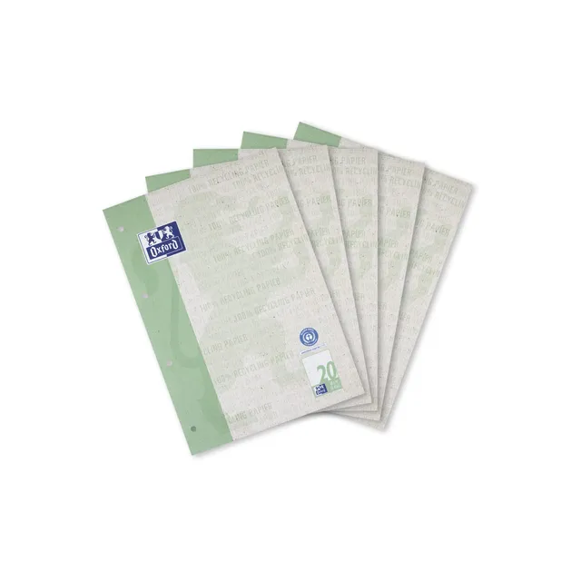oxford-recycling-schulblock-a4-blanko-lineatur-20-50-blatt-5-st-ck image 1
