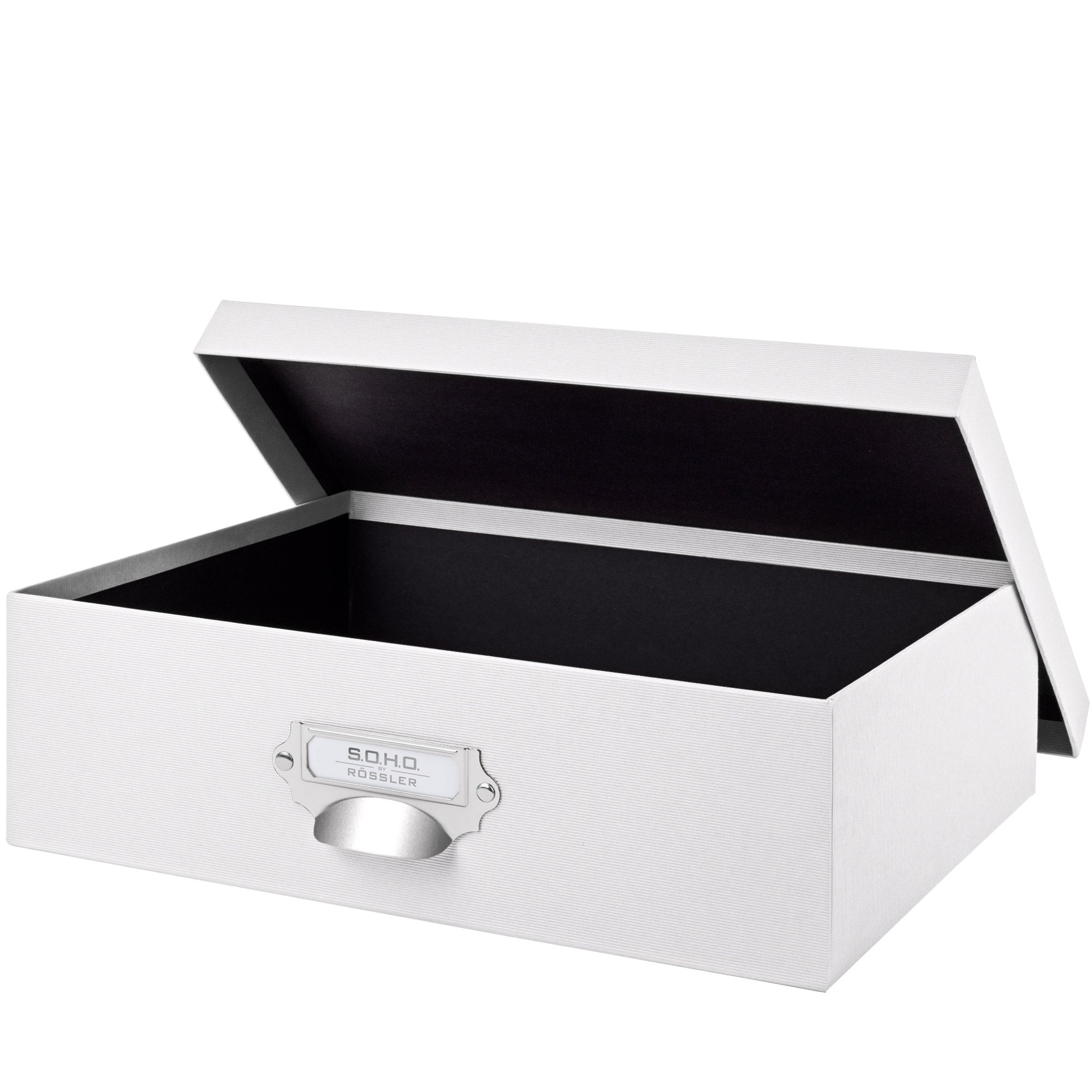r-ssler-s-o-h-o-aufbewahrungsbox-mit-deckel-a4-wei image 2