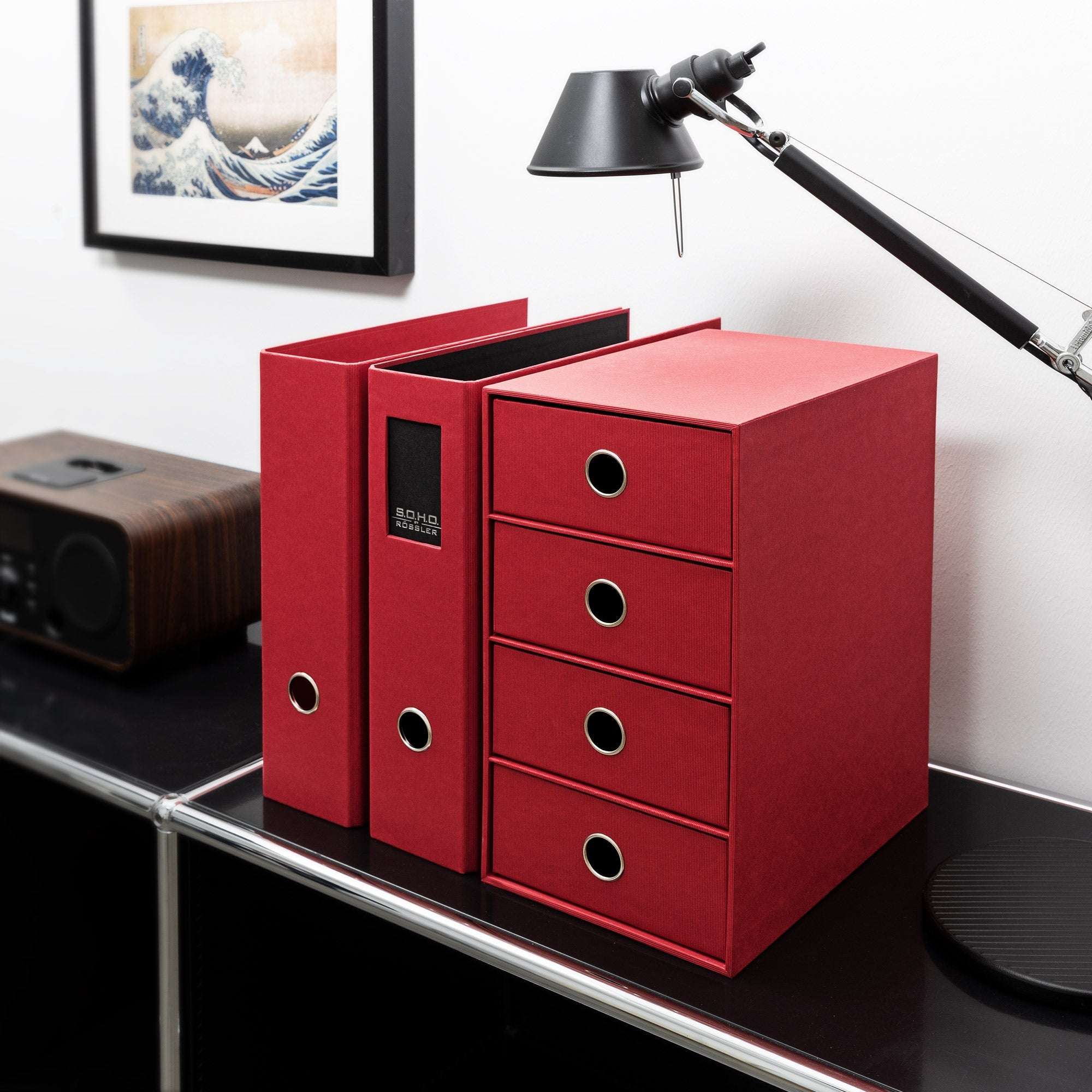 r-ssler-s-o-h-o-ordner-breit-a4-8-5-cm-rot-mit-rippenpr-gung image 5