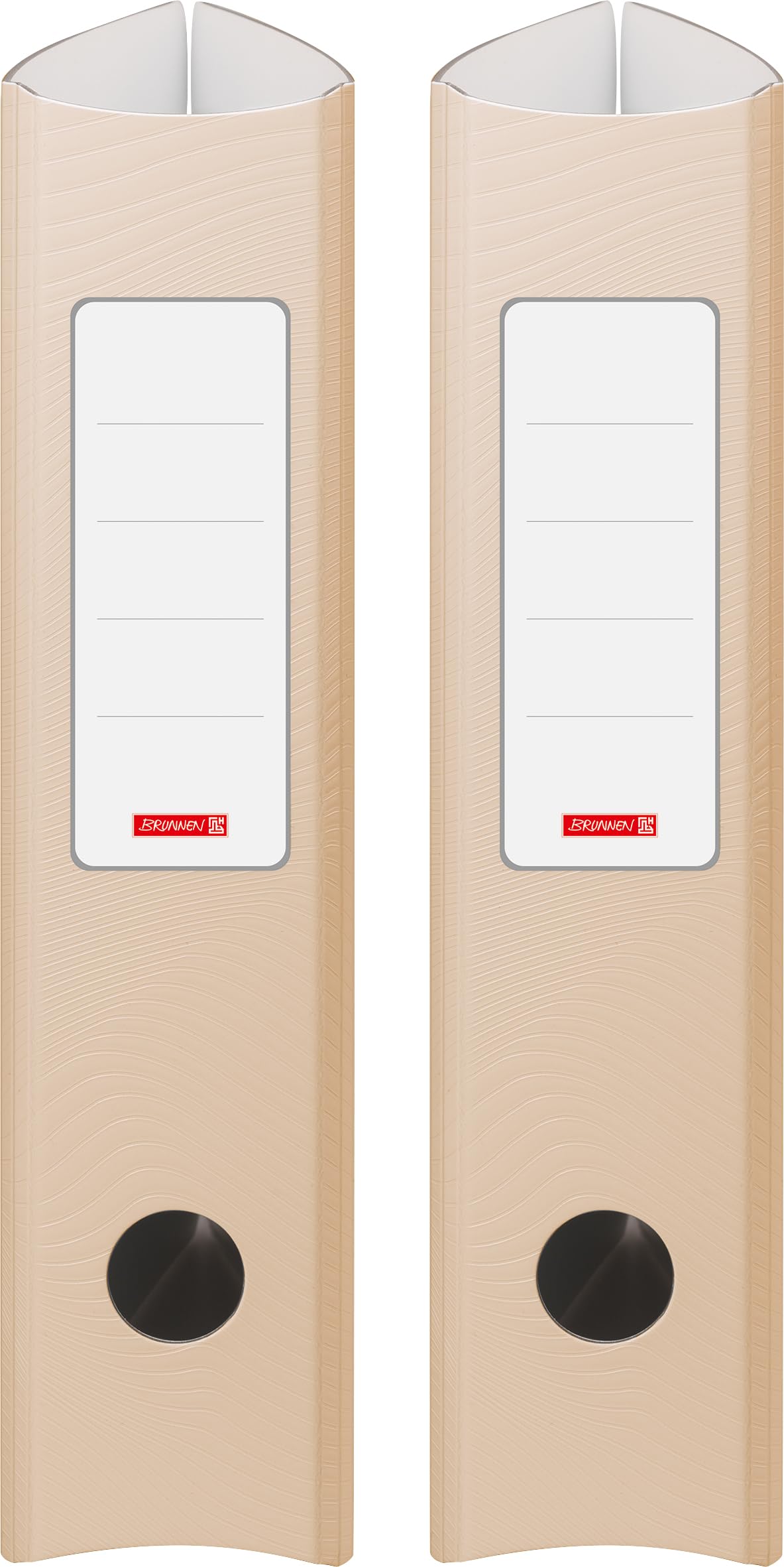 brunnen-ordner-a4-wave-pp-70-mm-dune-beige-2er-set-mit-gummizug image 5