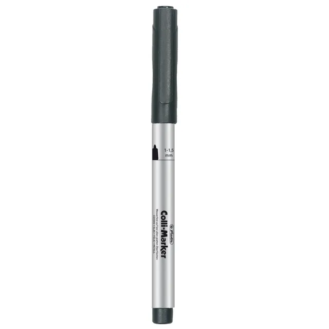 herlitz-colli-marker-permanentmarker-schwarz-1-1-5-mm-10-st-ck image 1