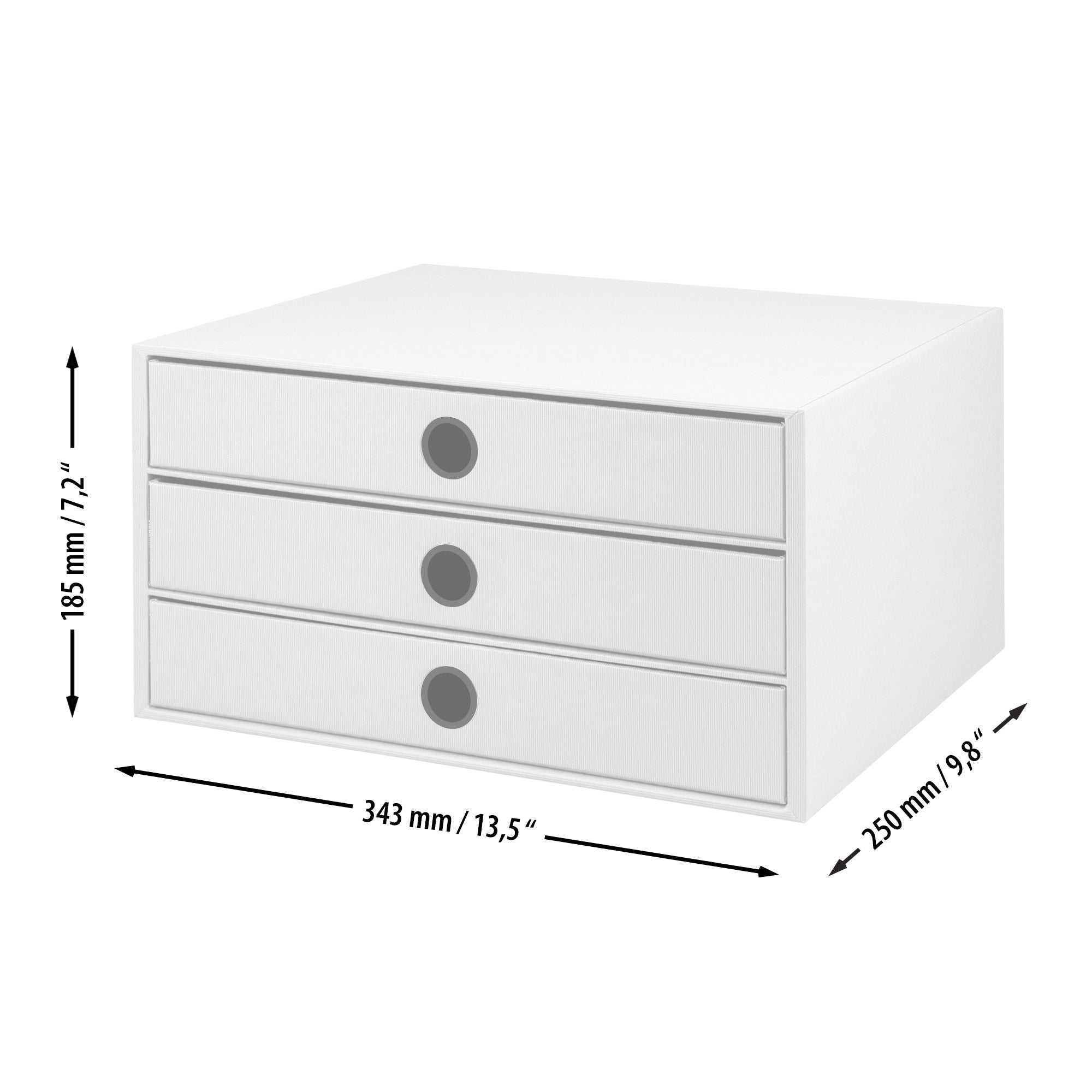 r-ssler-s-o-h-o-schubladenbox-a4-querformat-3-f-cher-opal image 5