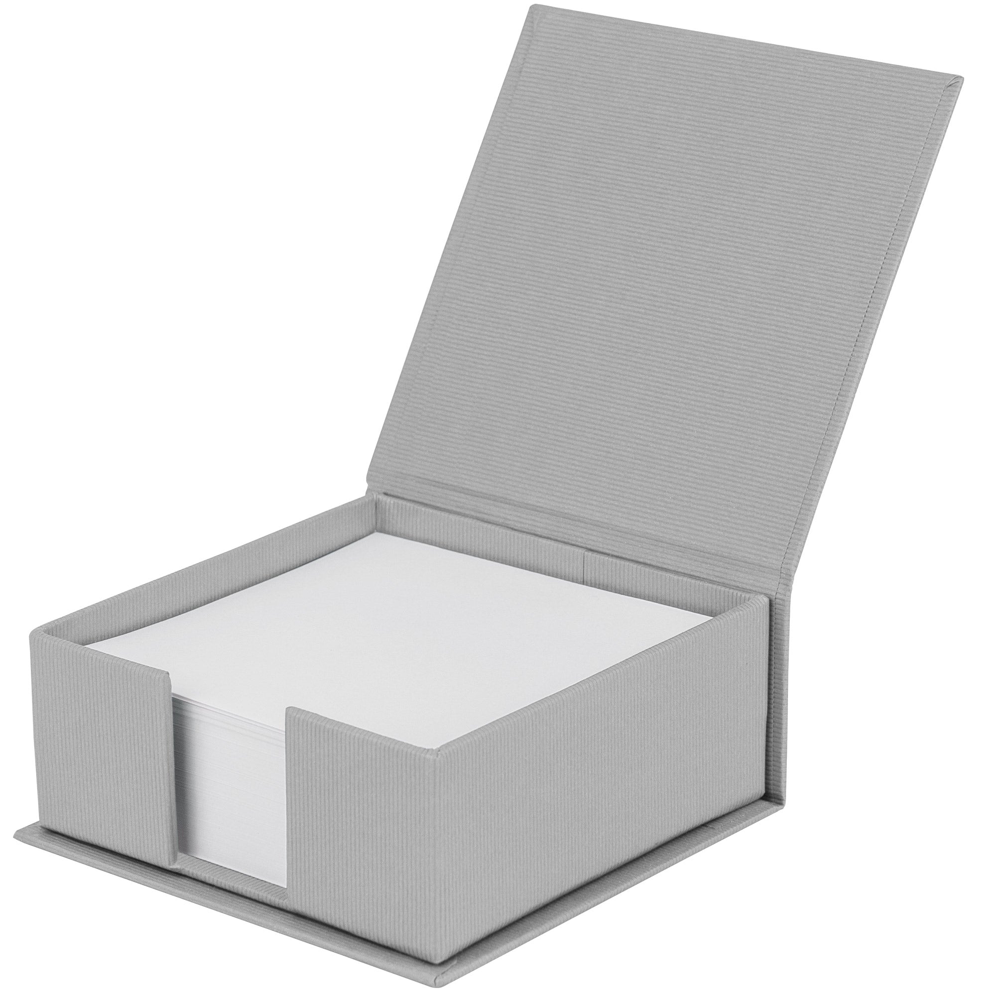 r-ssler-s-o-h-o-zettelkasten-mit-deckel-250-blatt-11x11cm-stone-grau image 1