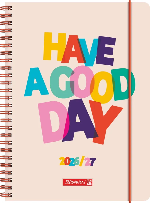 brunnen-sch-lerkalender-2026-2027-good-day-a5-wochenkalender-18-monate-juli-2026 image 1
