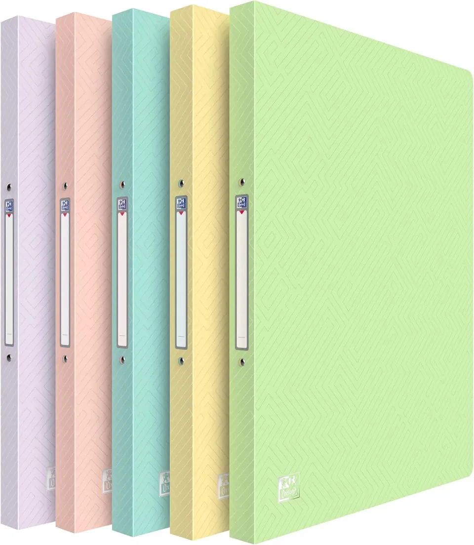 oxford-urban-ringbuch-ordner-a4-2-cm-pastell-sortiert-5er-pack image 1