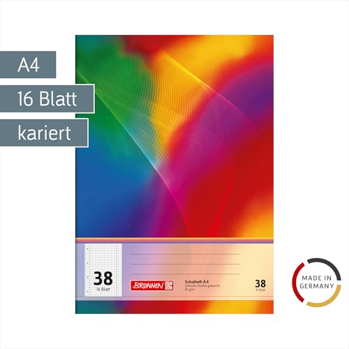 brunnen-schulheft-din-a4-16-blatt-lineatur-38-kariert image 5
