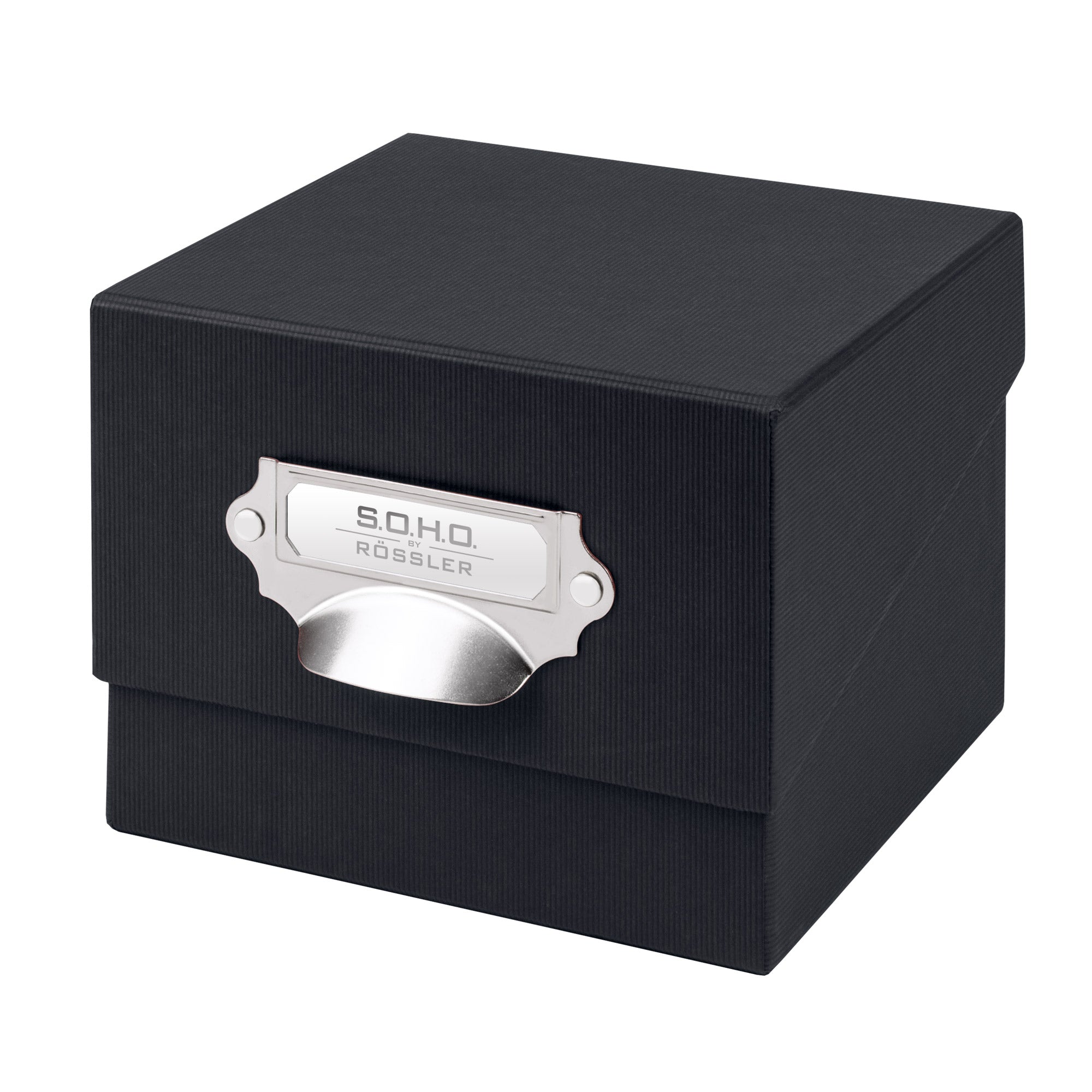 r-ssler-s-o-h-o-box-f-r-fotos-karteikarten-a6-16-7x12-5cm-schwarz image 1