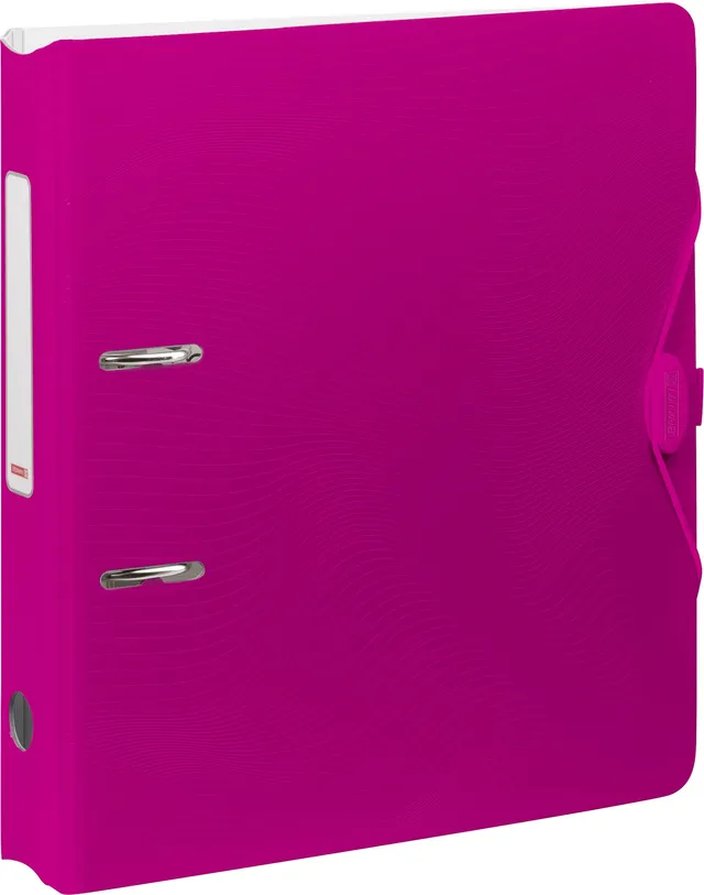 brunnen-wave-ordner-din-a4-5-cm-pink-mit-gummizug image 1