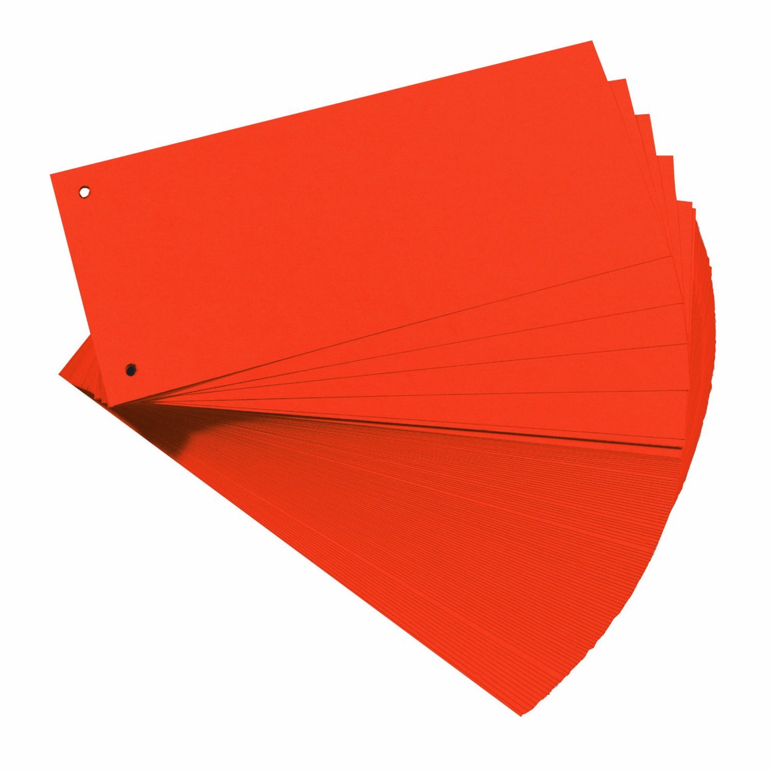 brunnen-106604020-trennstreifen-10-5-x-24-cm-quer-karton-rot-100-st-ck image 1
