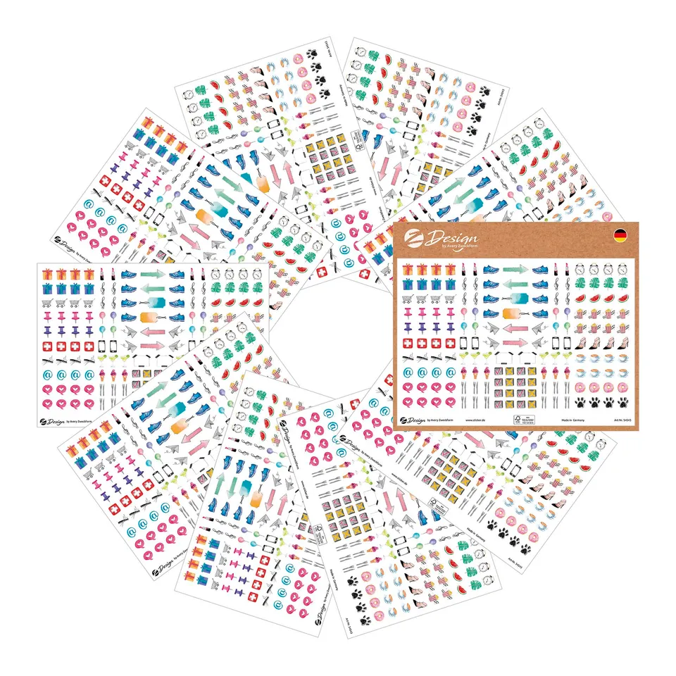 avery-zweckform-51006-bullet-journal-sticker-set-1-640-icon-aufkleber-mehrfarbig image 1