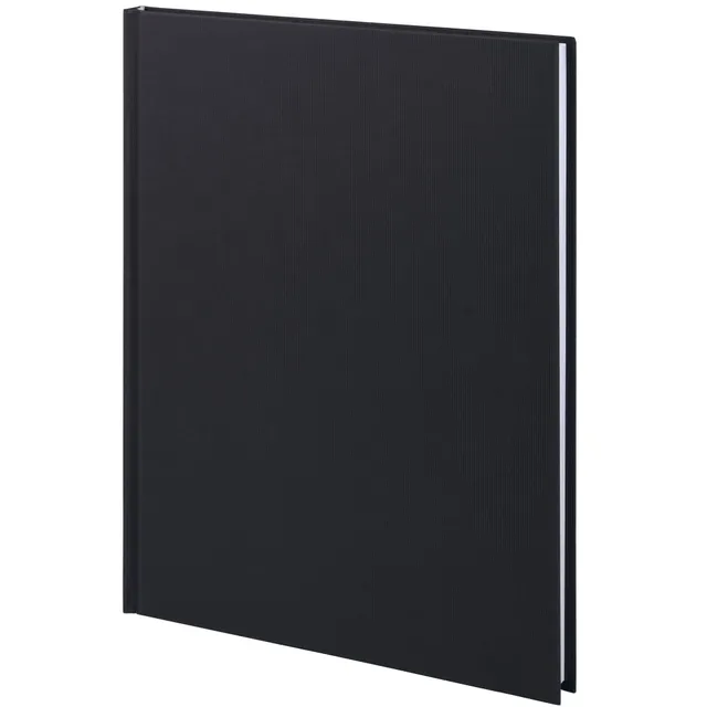 r-ssler-s-o-h-o-notizbuch-a4-hardcover-blanko-schwarz image 1