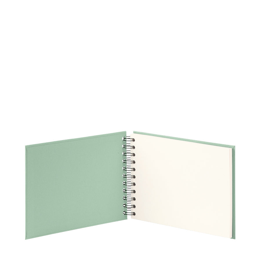 r-ssler-s-o-h-o-spiral-fotoalbum-blanko-19-5x14-5cm-40-seiten-mint image 2