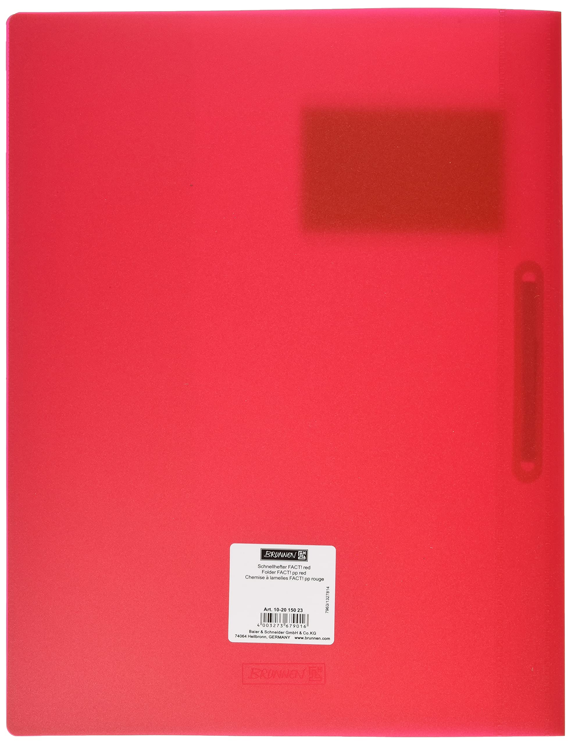 brunnen-fact-pp-schnellhefter-a4-pp-rot image 2