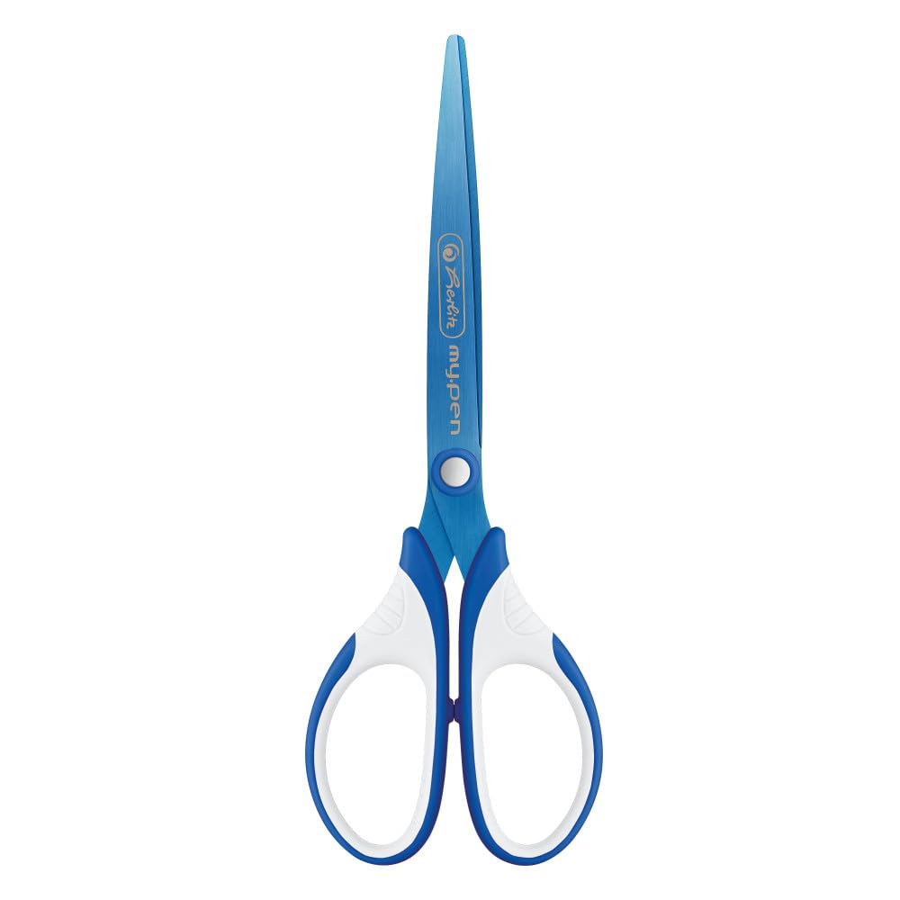 herlitz-schere-my-pen-blau-wei-titanbeschichtung image 2