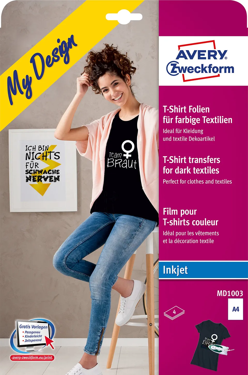 avery-zweckform-md1003-textilfolie-f-r-dunkle-textilien-din-a4-b-gelfolie-f-r-in image 1