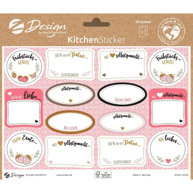 avery-zweckform-54550-marmeladenetiketten-mit-liebe-gemacht-28-sticker-a5-mit-go image 1