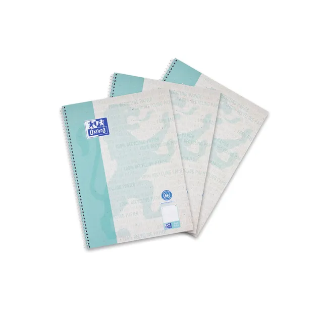 oxford-recycling-collegeblock-a4-dotted-punktkariert-80-blatt-3-st-ck image 1