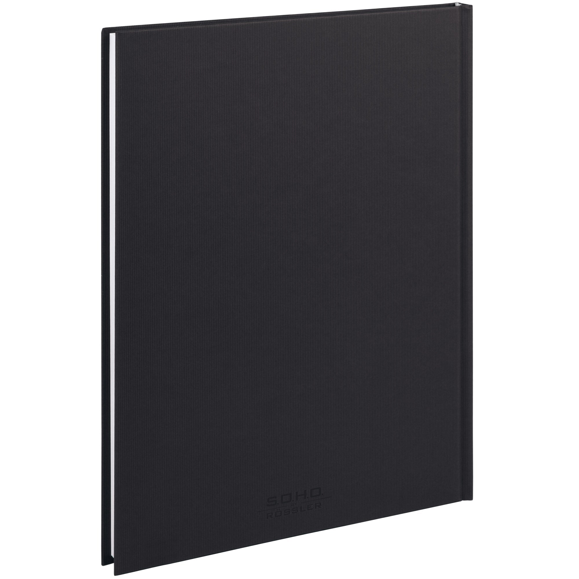 r-ssler-s-o-h-o-notizbuch-a4-hardcover-blanko-schwarz image 6