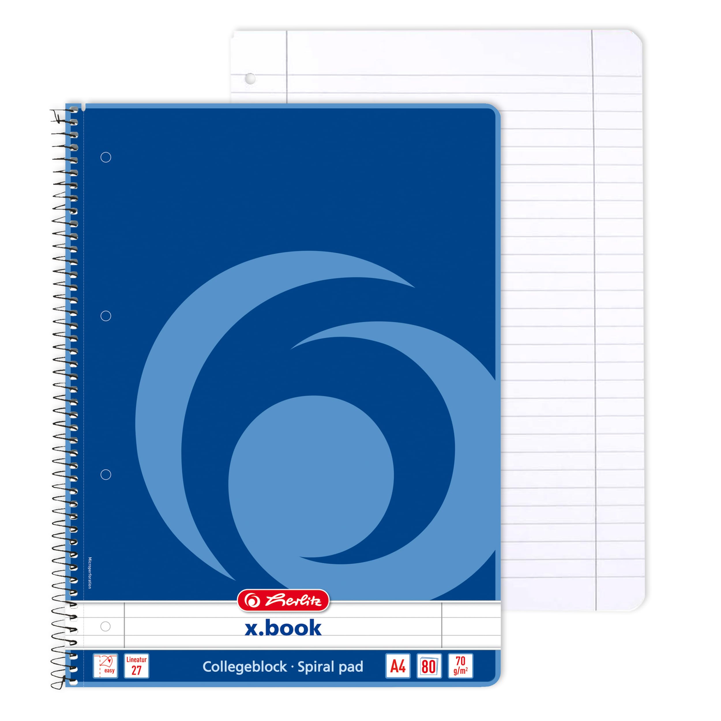 herlitz-collegeblock-a4-liniert-lineatur-27-80-blatt-5-st-ck image 3