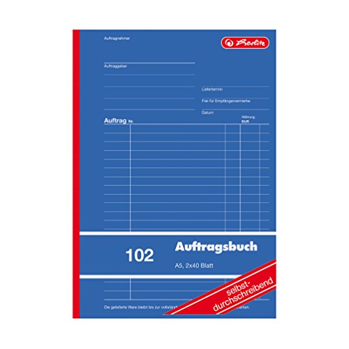 herlitz-102-auftragsbuch-a5-selbstdurchschreibend-2x40-blatt image 4