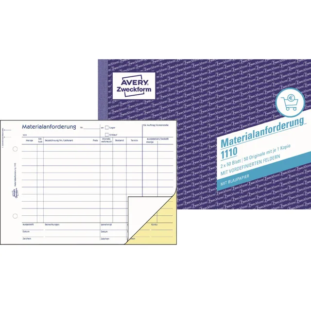 avery-zweckform-1110-materialanforderung-a5-quer-2x50-blatt-mit-blaupapier-und-d image 1