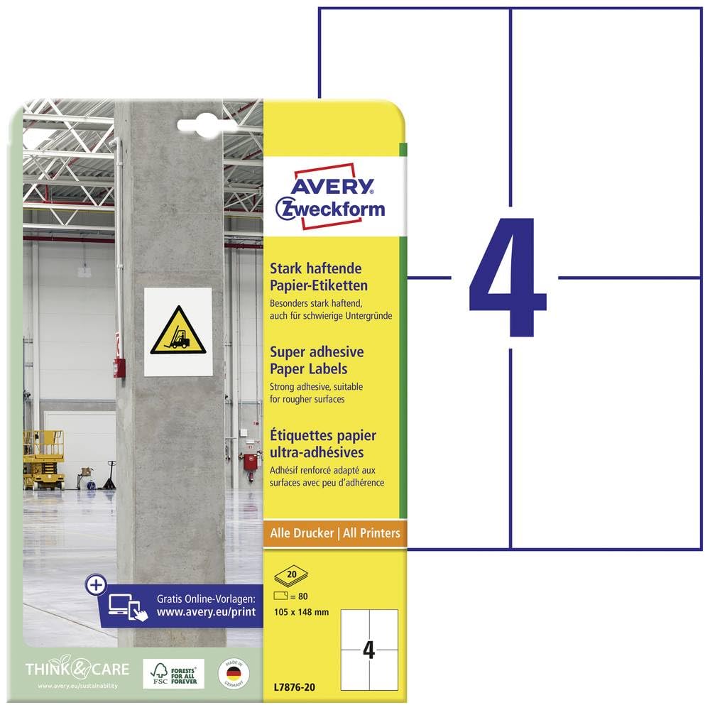 avery-zweckform-l7876-20-power-etiketten-105x148-mm-stark-haftend-wei-80-st-ck image 1