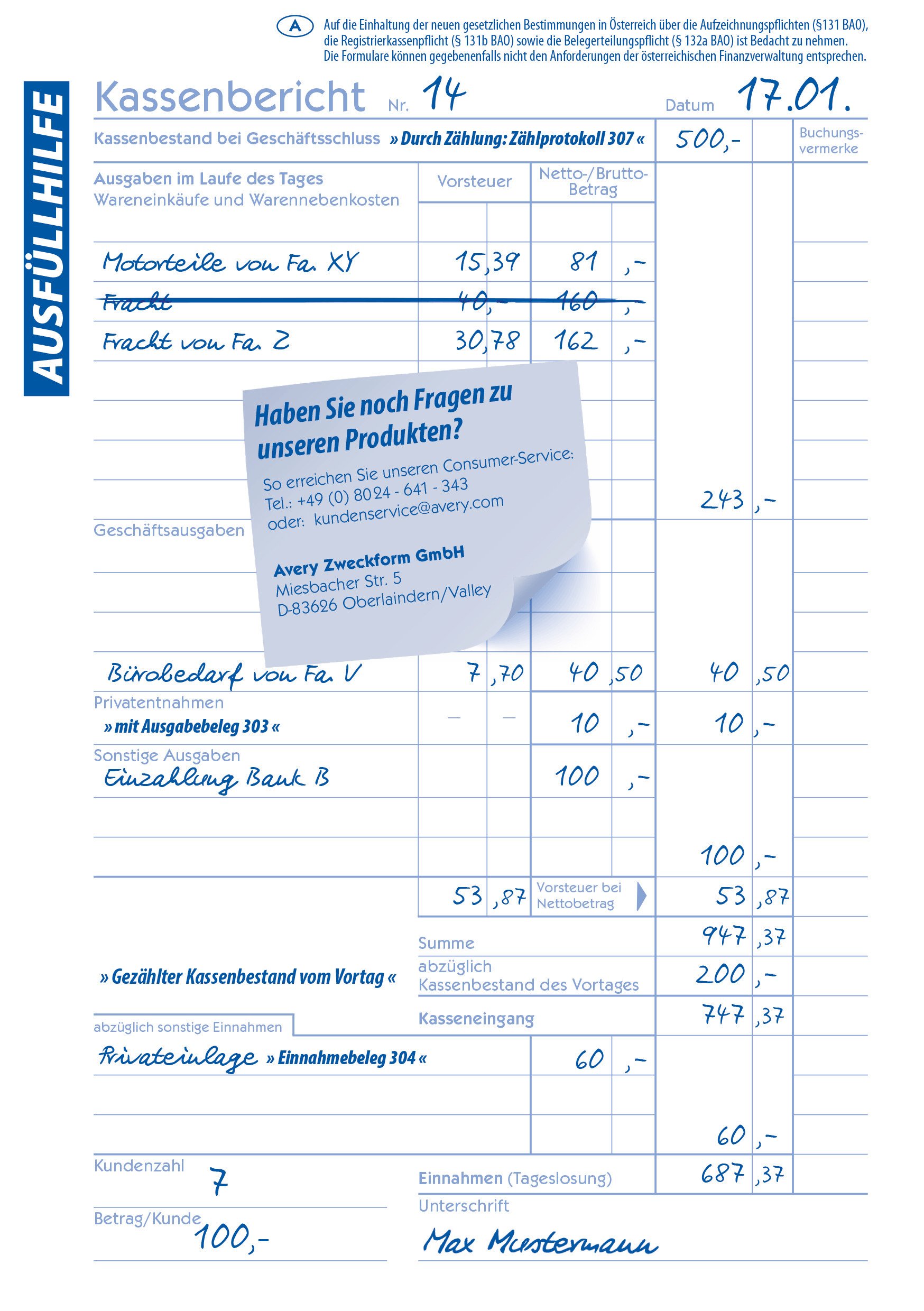 avery-zweckform-317-kassenbericht-a5-wei-gelb-2x50-blatt image 4