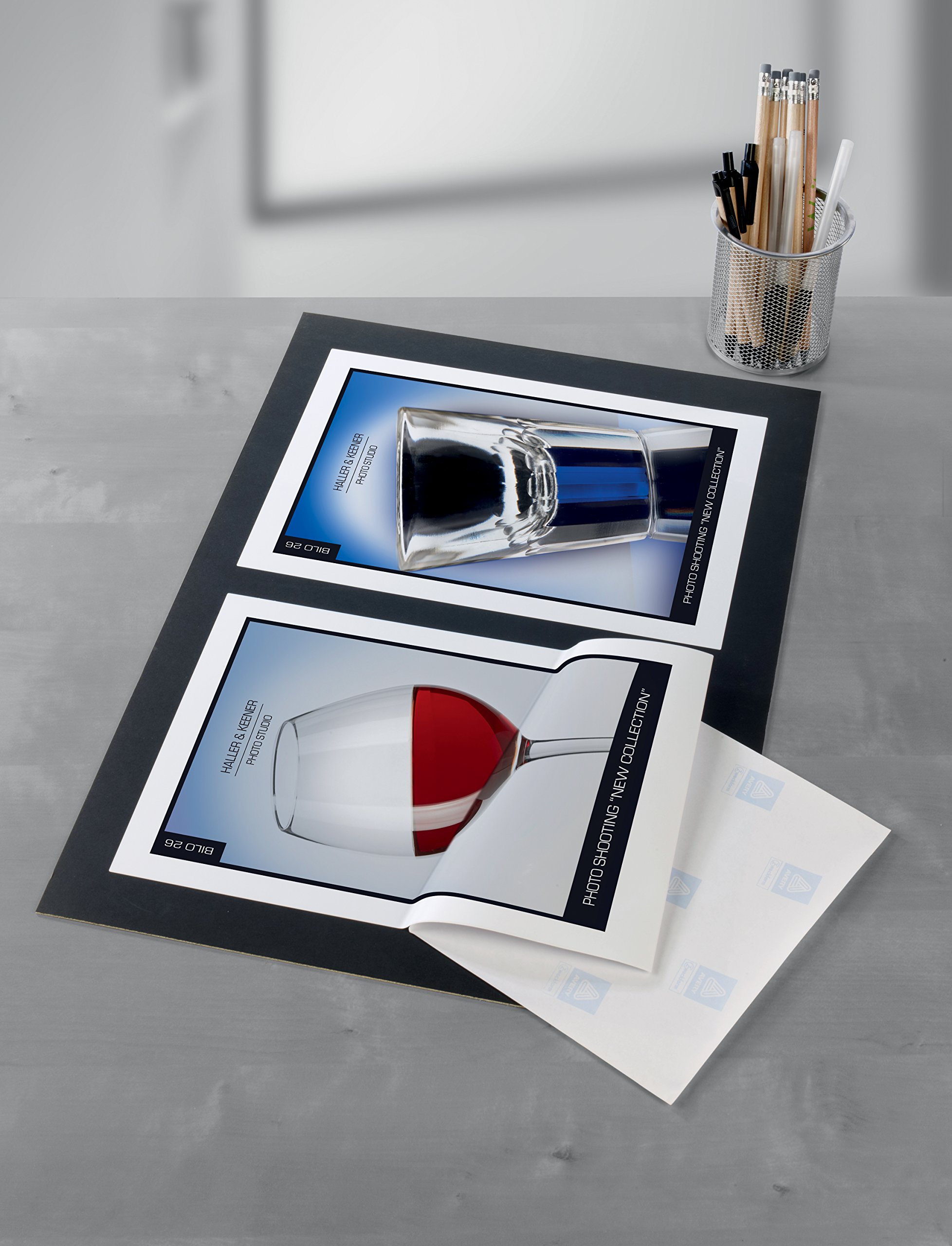 avery-zweckform-2507-glossy-folie-f-r-inkjetdrucker-a4-selbstklebend-hochgl-nzen image 2