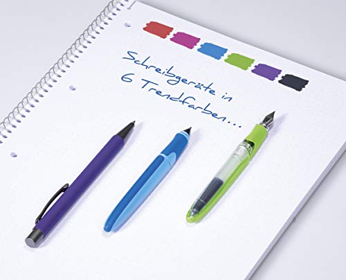 brunnen-colour-code-kugelschreiber-stripe-14-cm-purple-gummiert image 5